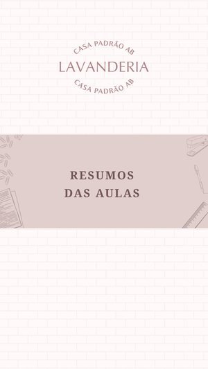Capa do material Resumos das Aulas